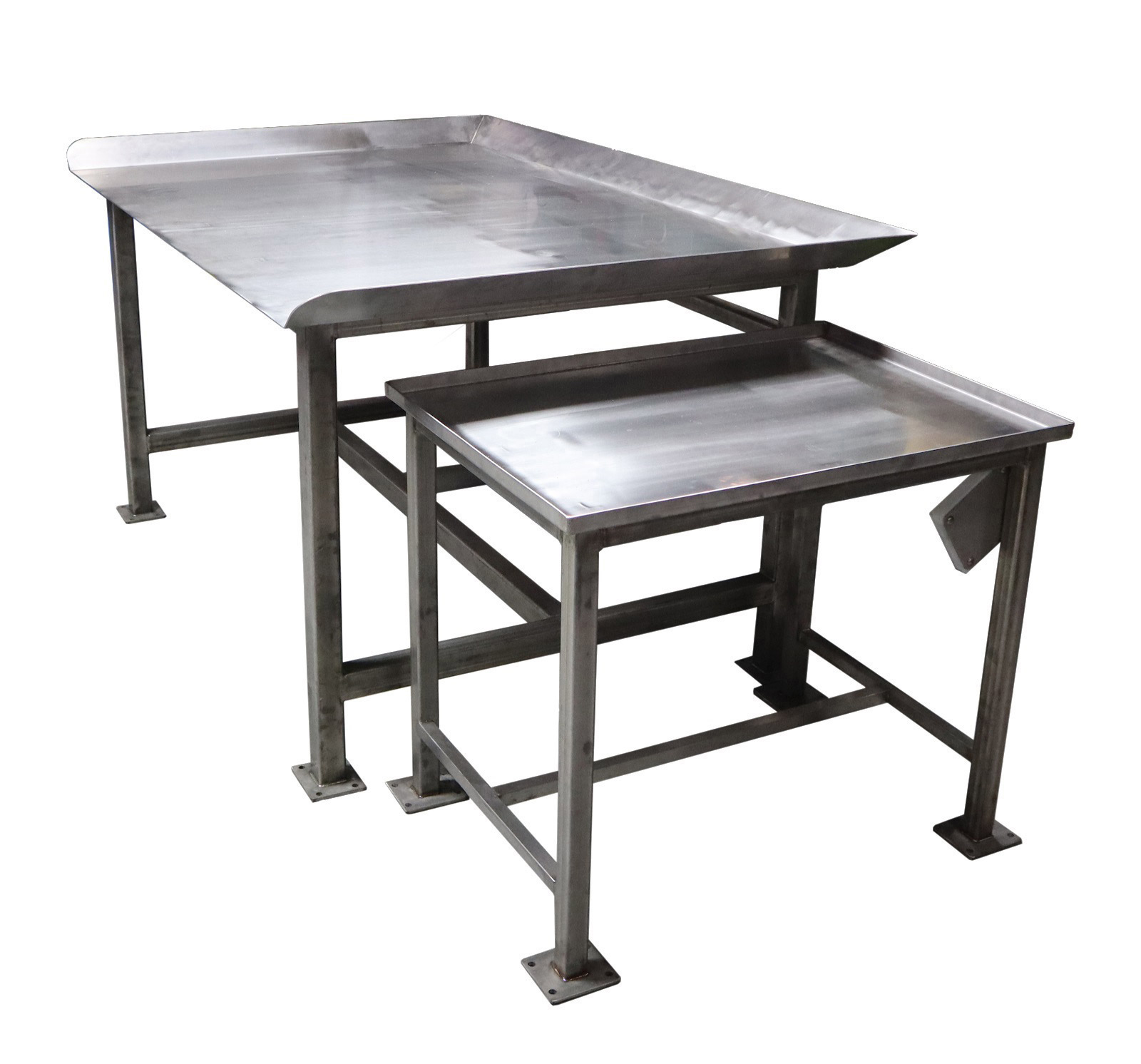 Stainless prep table
