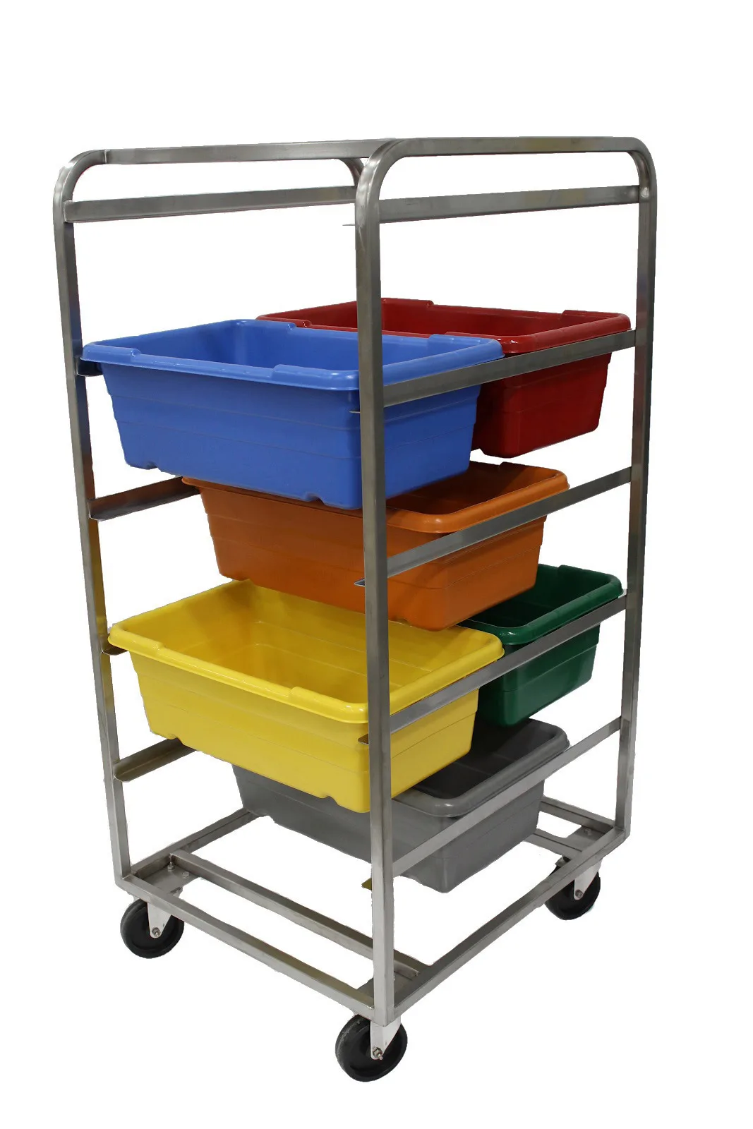 Five Shelf Stainless Steel Double Lug Rack Five Shelf Stainless Steel Double Lug Rack