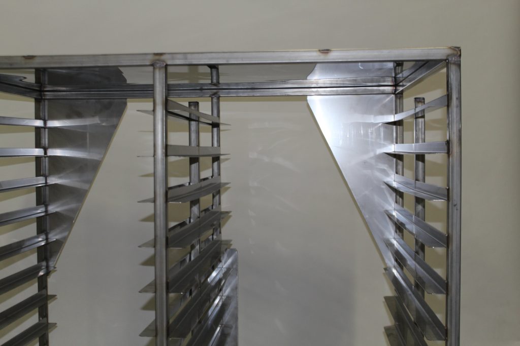 custom built oven rack solution for automated baking system