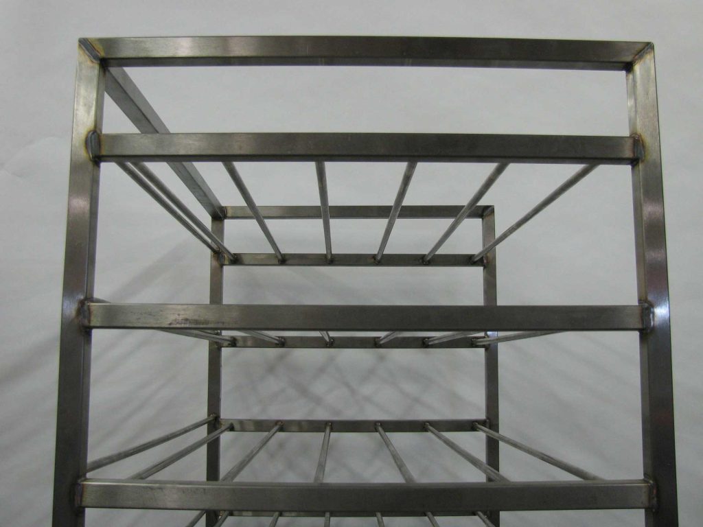 Customized bakery racks for a leading commercial baking company