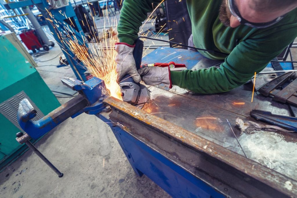 welder maintaining stainless steel