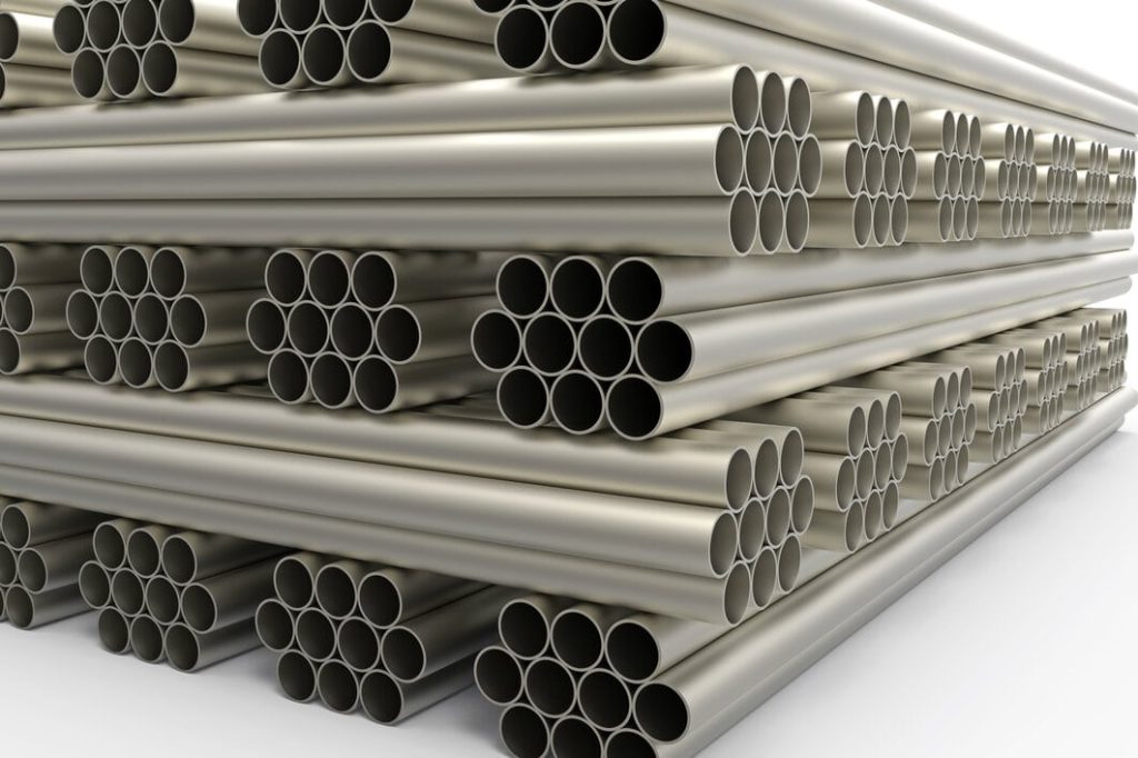 thick metal pipes