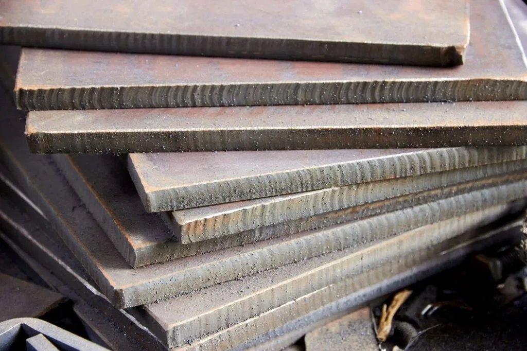 thick metal plates