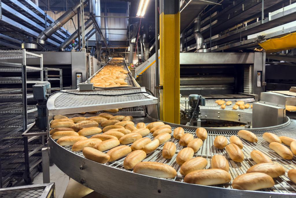 Custom Built Offload Racks for Food Production Company