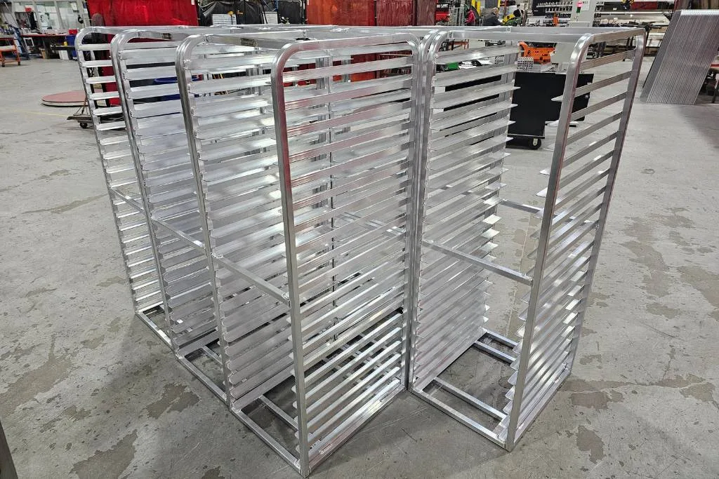 Completed racks