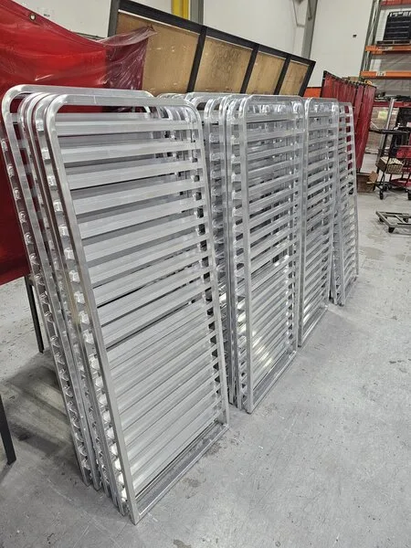 racks being manufactured