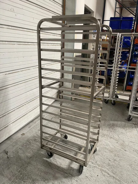 stainless steel pan rack