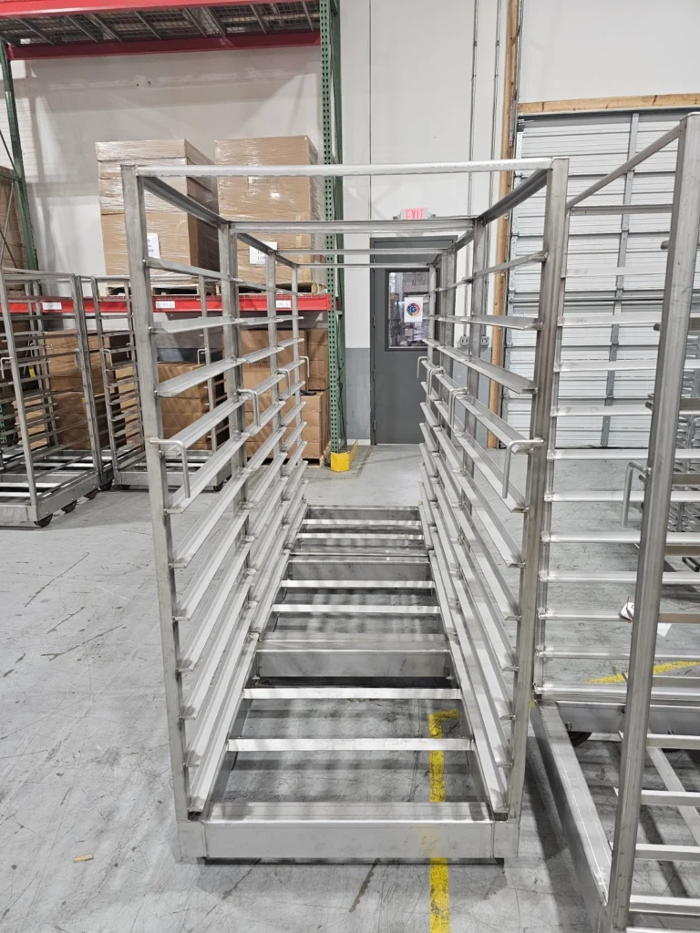 Heavy duty meat processing racks shelves | Schaumburg Specialties