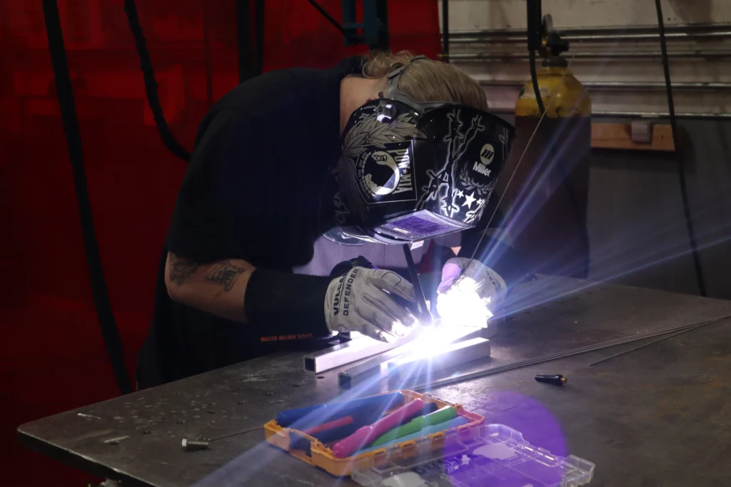 Dave Bilby Welder at work part 2 | Schaumburg Specialties