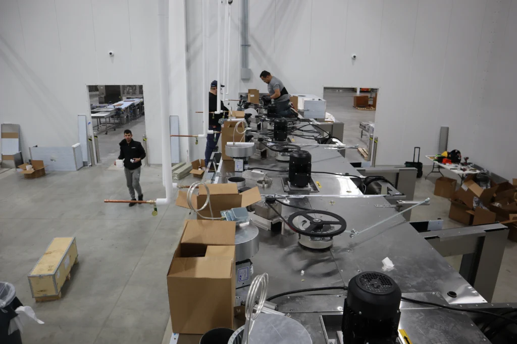 Revent oven installation at food company part 1 | Schaumburg Specialties