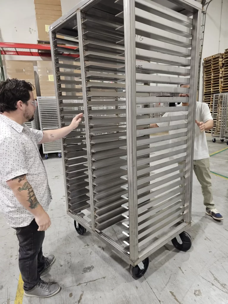 Double Bay Stainless Bakery Rack part 3