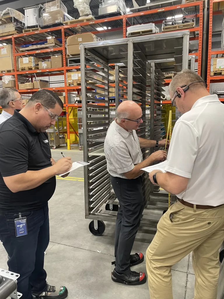 Heavy duty racks testing at ABI part1