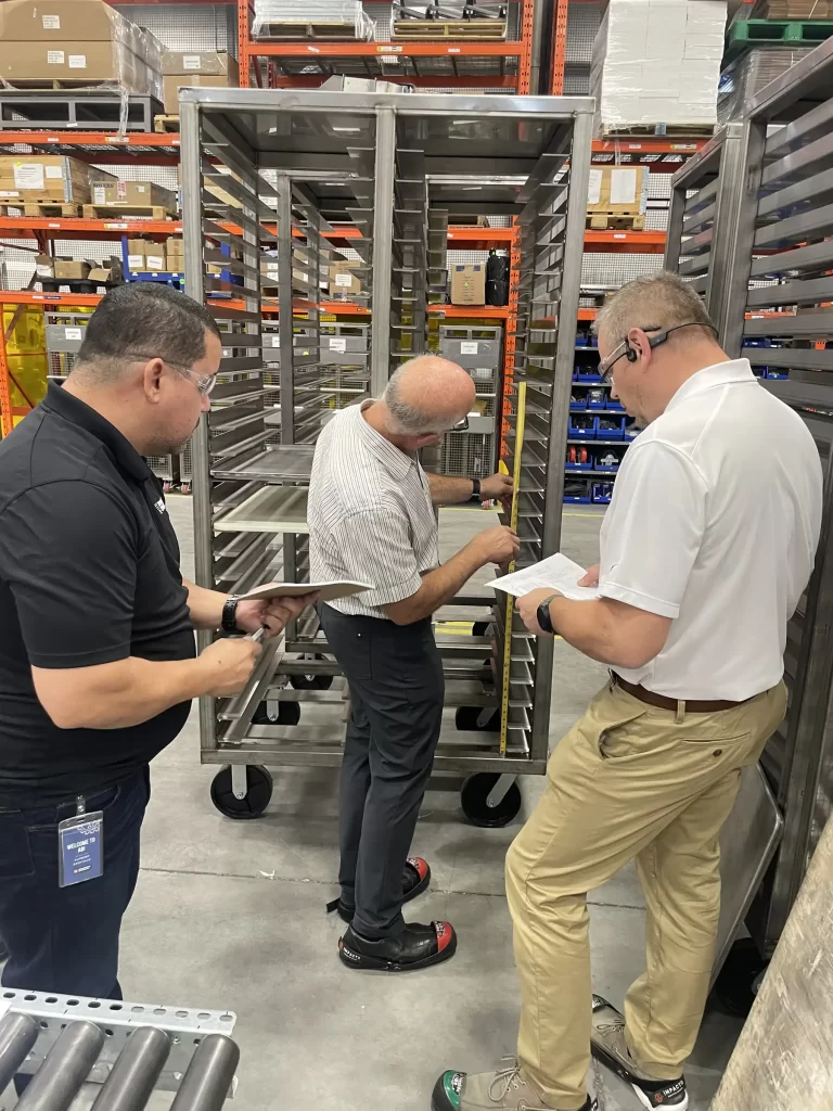 Heavy duty racks testing at ABI part3