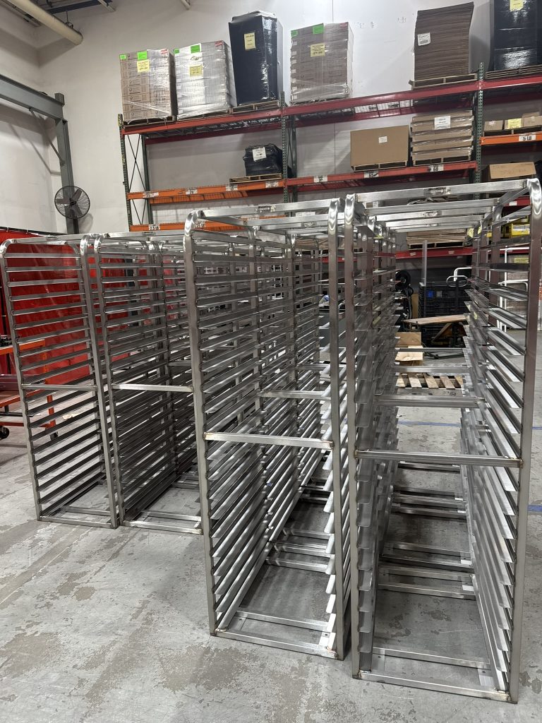 Stainless steel storage racks foodservice | Schaumburg Specialties