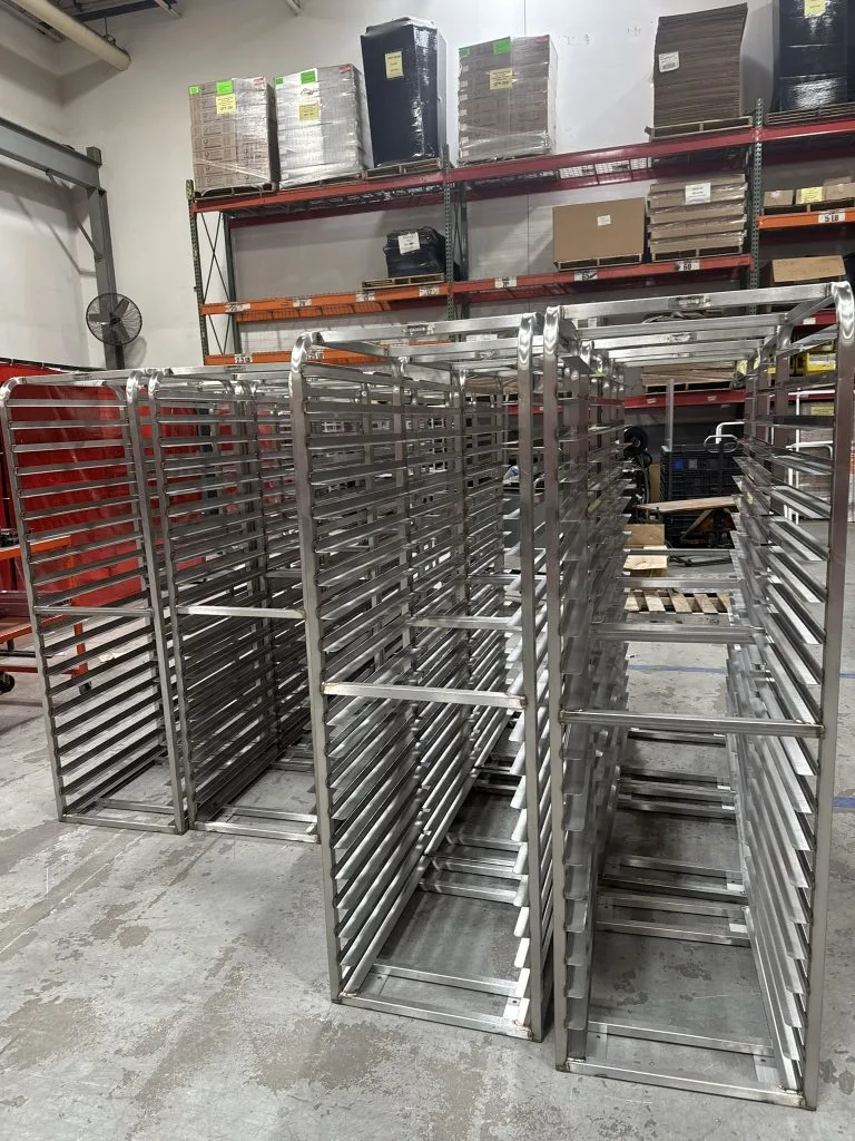 Stainless steel storage racks foodservice | Schaumburg Specialties