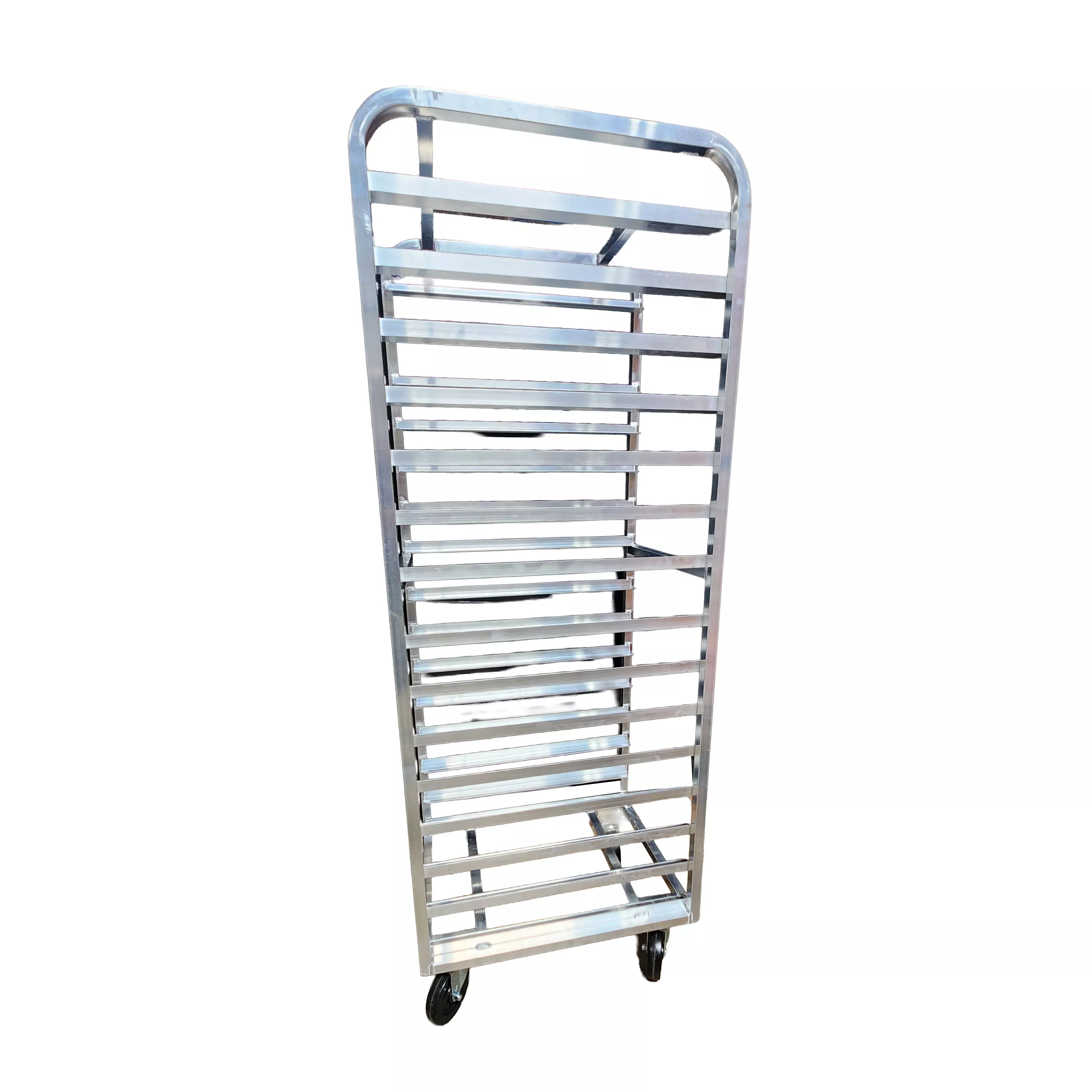 15 tier aluminum pan rack