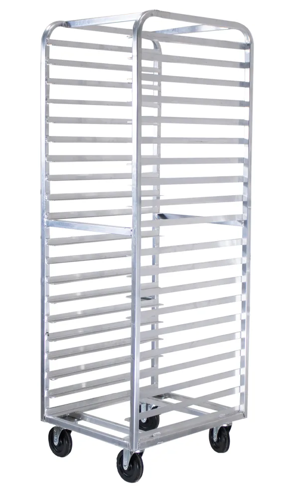 20 tier aluminum pan rack