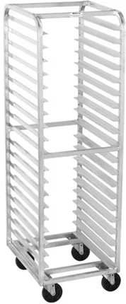 Single Sheet Pan Speed Rack | Welded Aluminium | Customizable End or Side loads | 1" Square, 1/8" Wall Tube Frame | Schaumburg Specialties